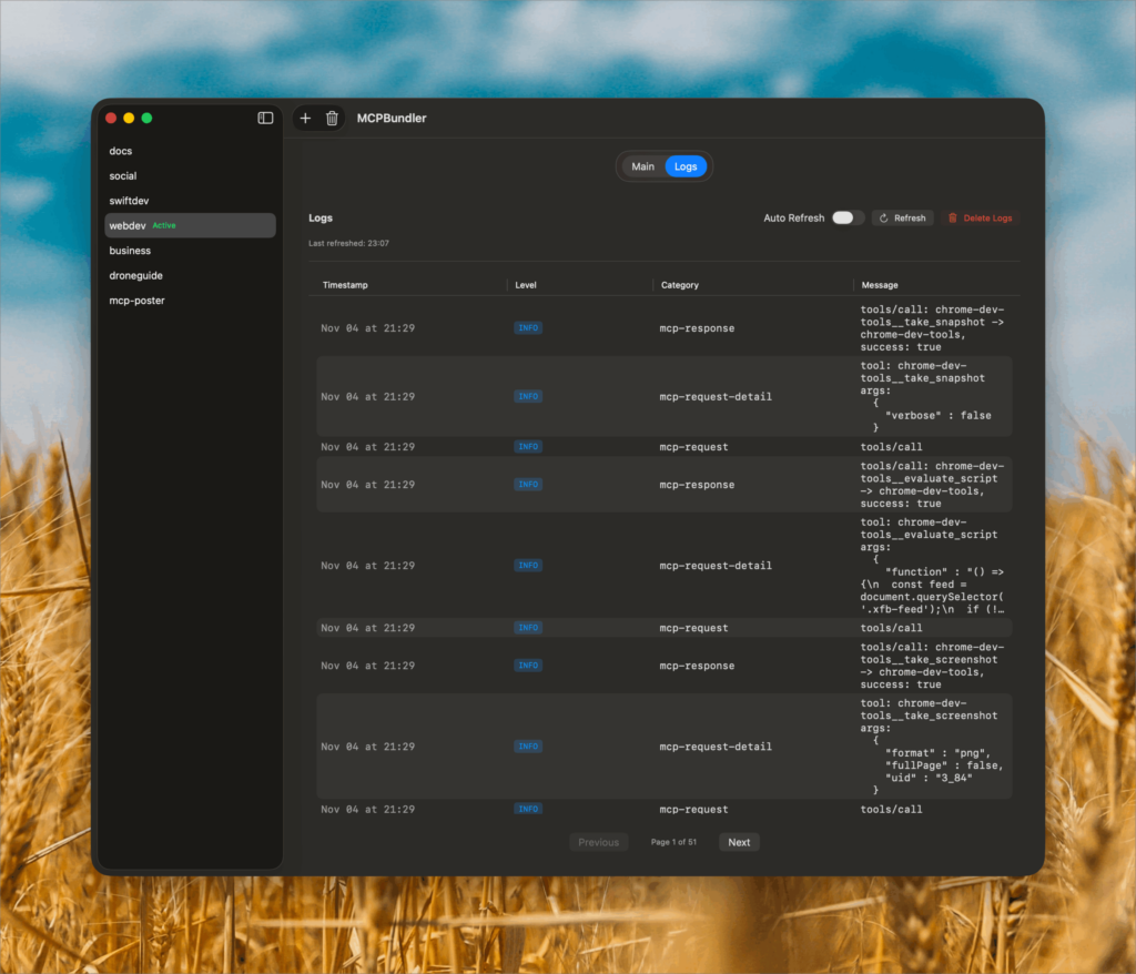 MCP Bundler screenshot