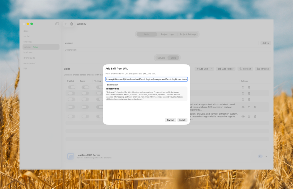 MCP Bundler screenshot
