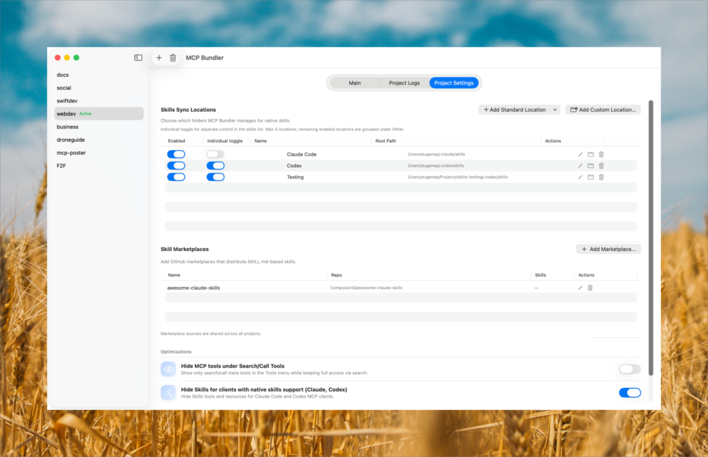 MCP Bundler screenshot