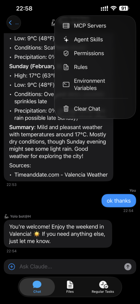 CodeAgents Mobile screenshot