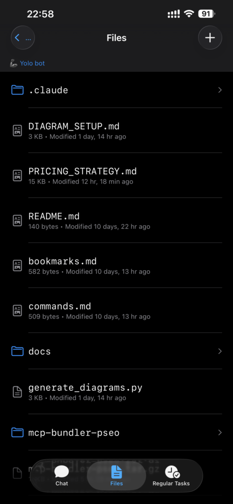 CodeAgents Mobile screenshot